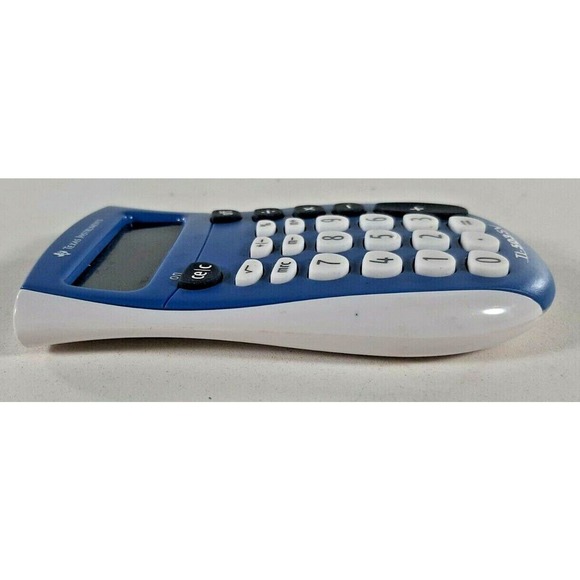 Texas Instruments TI-503SV Handheld Calculator Eight Digit LCD Blue Pocket Size - Picture 5 of 6